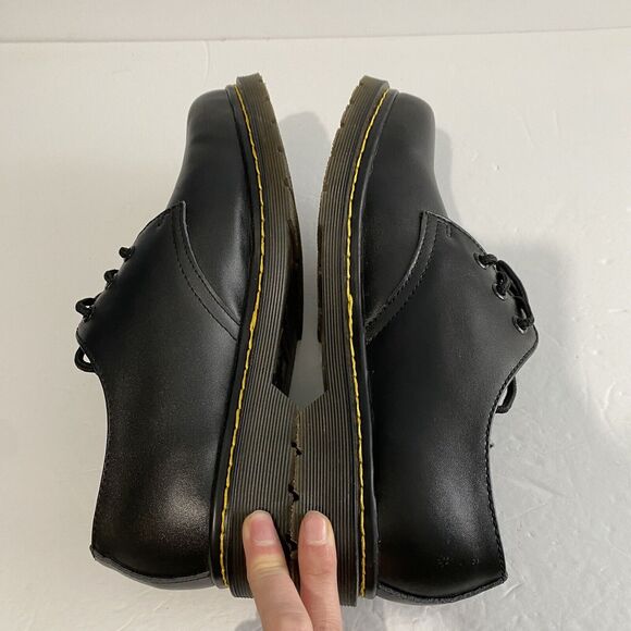Men's Shoes Dr. Martens 1461 3 Eye Leather Oxfords 11838002 BLACK SMOOTH - Picture 6 of 9